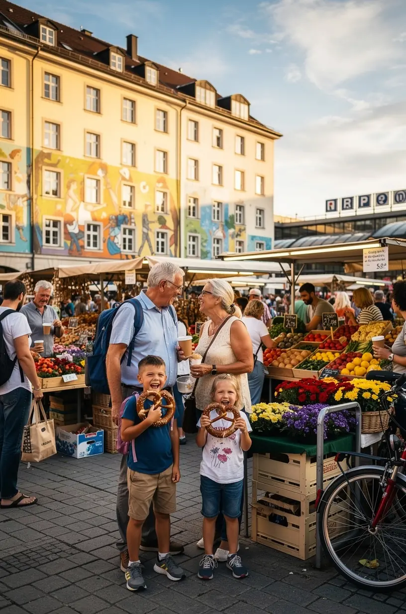 Nahaufnahme eines Reiseführers mit detaillierten Zeitplänen und Sehenswürdigkeiten für eine 3-Tage-Tour.